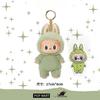 Labubu The Monsters Heartbeat Macaron Enamel Face Pvc Figurine Tabletop Ornament Kawaii Doll Kid Birthday Gift Plush Pendant Keychain
