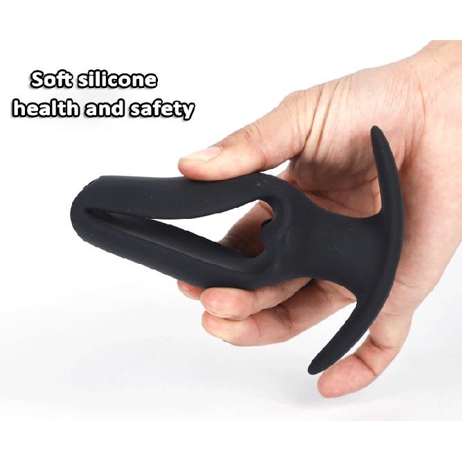 Полая анальная пробка с краном для мытья ануса, чистки влагалища, клизма, фаллоимитатор XL, секс-игрушки, силиконовая Анальная пробка, беспроводная