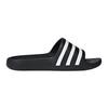 adidas Адилетте Аква Амортизация Быстросохнущие Детские Уличные Шлепанцы Черно-Белые F35556