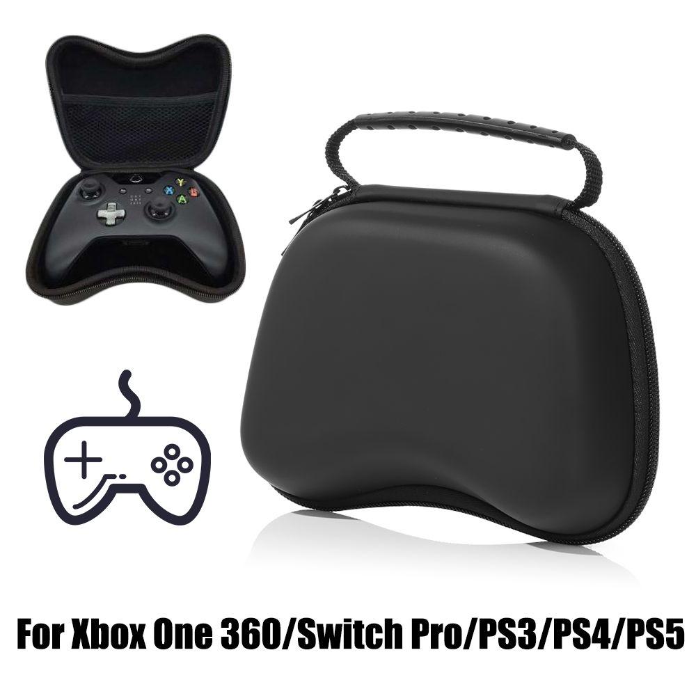 Portable Game Controller Zipper EVA Protective Cover Shockproof Pouch Hard Gamepad Case Storage Box