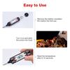 LMETJMA Stainless Steel Probe Cooking Thermometer Baking Temperature Food Liquid Paste Oil Temperature Milk Temperature JT-004