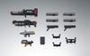 TAMASHII NATIONS ROBOT Spirits Mobile Suit Gundam Federation Forces Weapon Set Made of [SIDE MS] Ver. A.N.I.M.E. ABS/PVC
