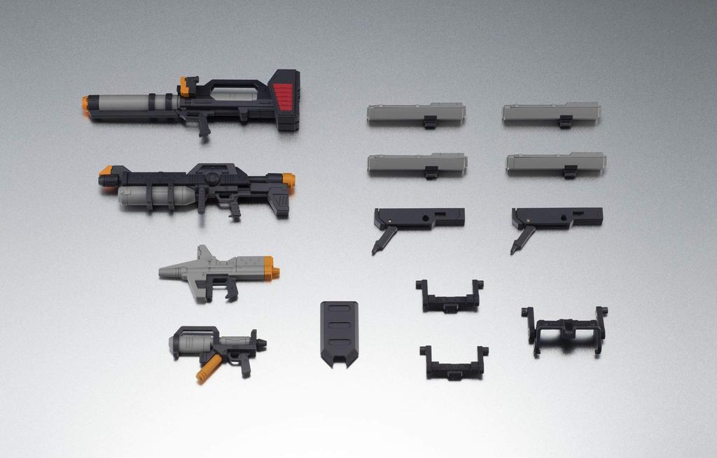 TAMASHII NATIONS ROBOT Spirits Mobile Suit Gundam Federation Forces Weapon Set Made of [SIDE MS] Ver. A.N.I.M.E. ABS/PVC