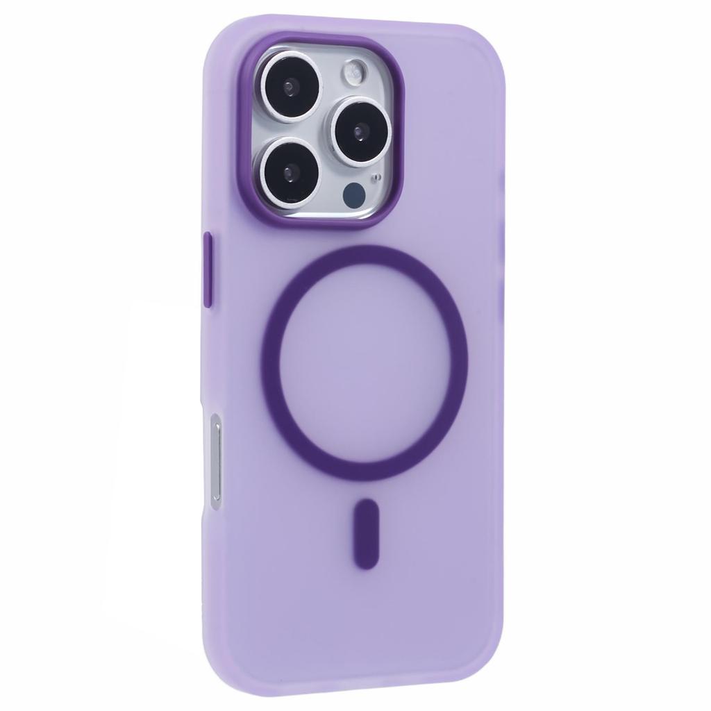 For iPhone 13 Pro Max Case Compatible with MagSafe TPU Translucent Back Phone Cover