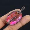Натуральный Древо Жизни Кунцит Драгоценный Камень Медная Проволока Подарочная Подвеска 2,3 дюйма K4j88