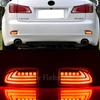 LED Rear Bumper Reflector For Lexus IS250 IS350 IS220d IS200d 2006 2007 2008 2009 2010 2011 2012 2013 Turn Signal Brake Light