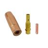 3PCS 15AK Welding Torch Consumables Nozzle With Screw Thread Tip Holder Contact Tips 0.8/1.0/1.2mm Accessories