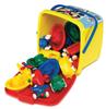 Набор миниатюрных бусин Viking Toys в ведре, 16 штук,