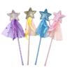 4 шт./набор Милая палочка принцессы Палочка-звездочка для девочек Игрушка для переодевания Косплей Реквизит Костюмные принадлежности Подарок на день рождения для детей