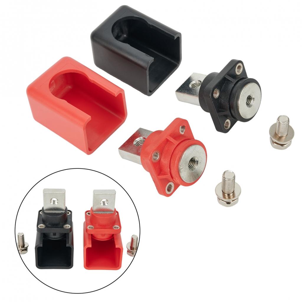 Материал соединения Медные клеммы постоянного использования Красный+черный