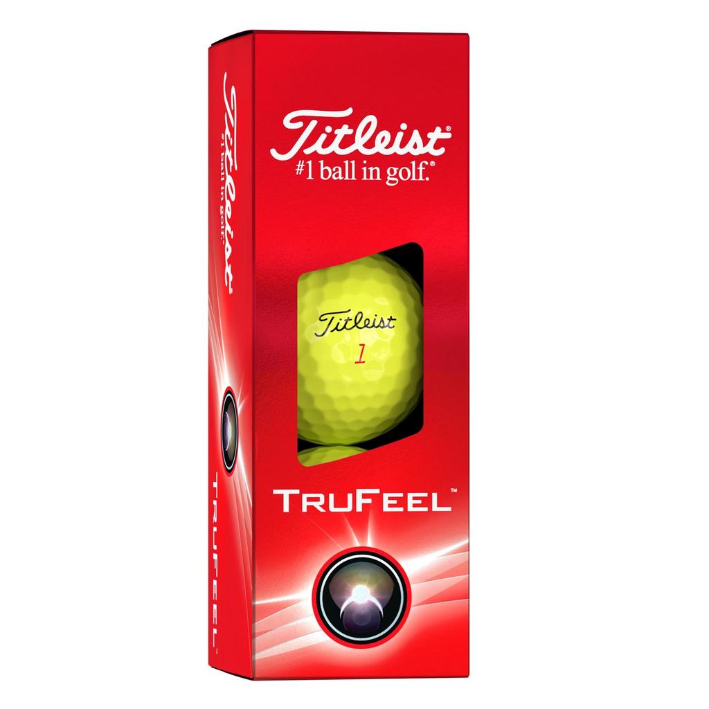 Titleist 24 TRUFEEL DZ Unisex Yellow Golf Balls
