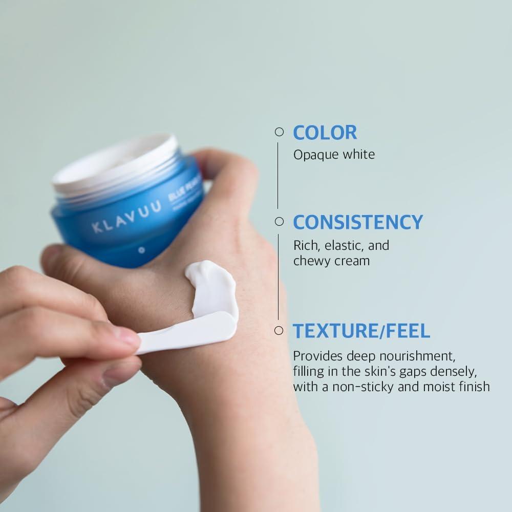 KLAVUU Marine Aqua Enriched Cream - Deep Hydrating & Nourishing, 50ml