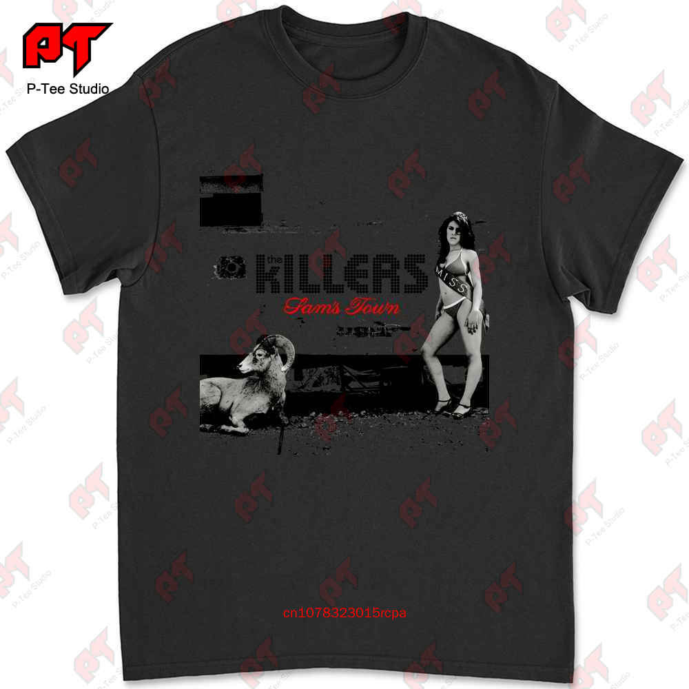 The Killers Sams Town Album Cover 2004 Rock T-shirt M0LA