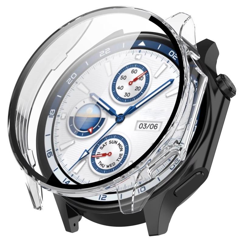 Закаленное стекло+корпус для OPPO Watch X2 X Защитная рамка для экрана Бампер Чехол для OPPO Watch X Силиконовый чехол