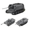 Война Военный Sfl. IVc Танк Strv 103 Танк Строительные Блоки Наборы Подарков DIY Собранная Модель s