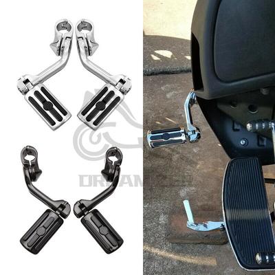 Универсальные подножки для мотоцикла Harley Davidson Road Glide Road King Long, шоссейные подножки 1-1/4 дюйма, защита двигателя, подставка