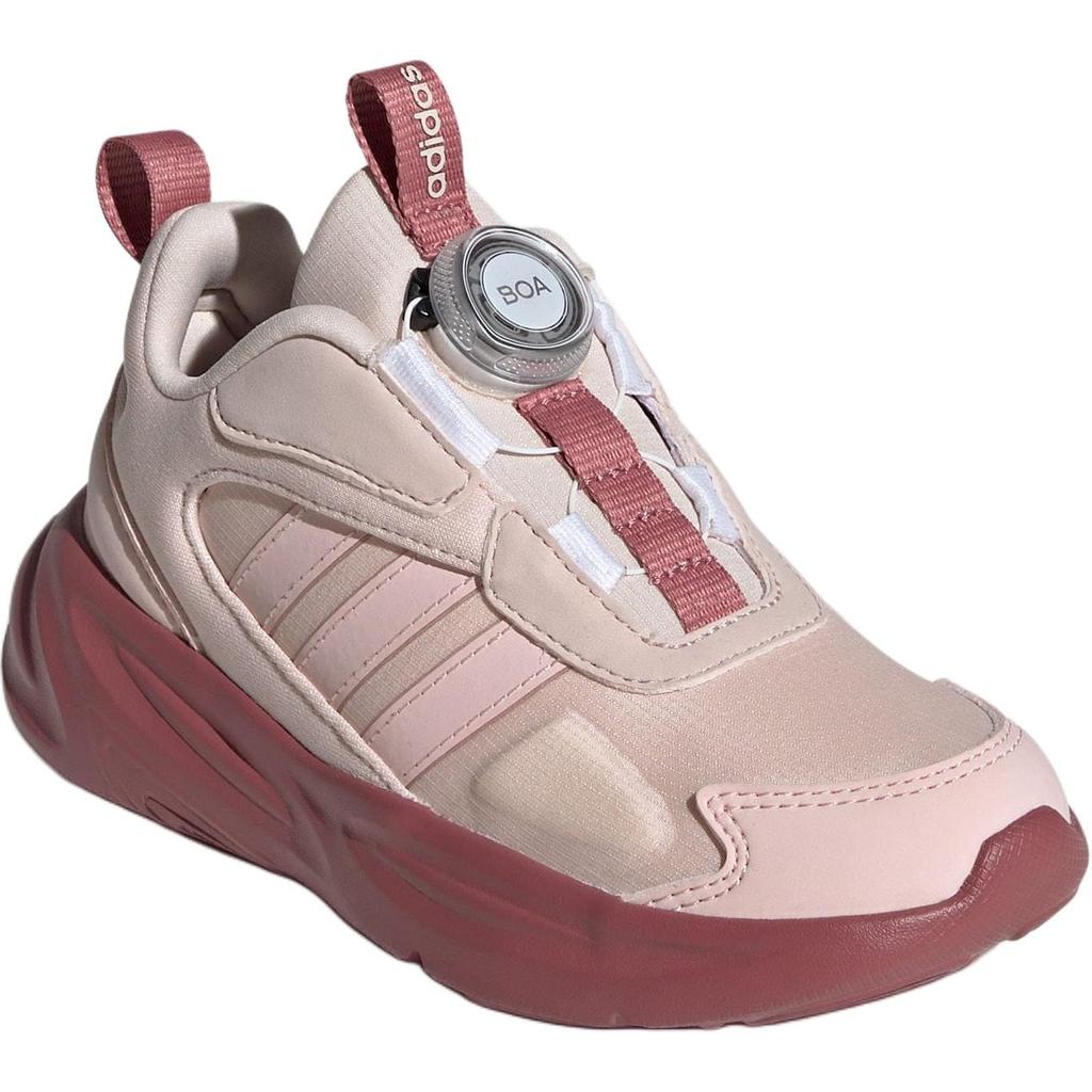Adidas Ozelle Boa Comfortable Versatile Durable Low-Top Kids Casual Shoes Kids Casual Shoes Pink IH2493