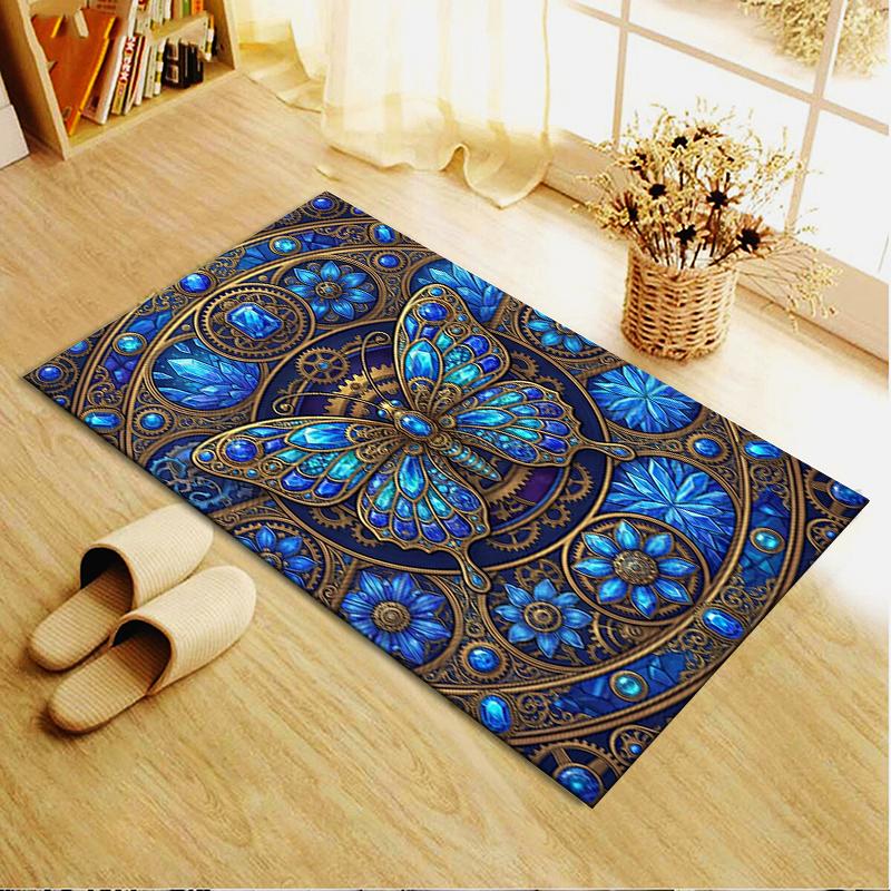 2025 New Butterfly Carpet Rug for Living Room Bedroom Home Sofa Decoration,Kids play Non-slip Floor Mat110