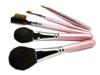 Набор кистей для макияжа Kumano Brush, подарочная награда 2015 года, набор кистей для макияжа Hiroshima Kumano Pink Pearl из 5 предметов, подарочная упаковка [Японская премия] [средний тип]