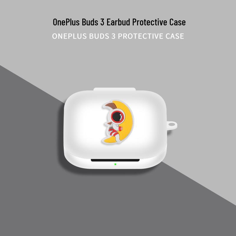Силиконовый защитный чехол для наушников OnePlus Buds 3 и OPPO Enco X3i