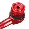 2PCS 11.3mm CNC Aluminum Red  Motorcycle 90 Degree Rim Wheel Tire Valve Stems