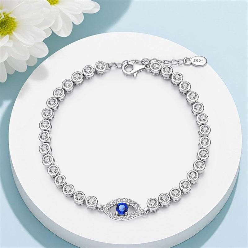 925 Silver Adjustable Peach Heart Four-Leaf Clover Bracelet Bow Star Bracelet For Women Fine Birthday Jewelry Gifts