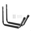2Pcs Kayak Storage Rack Garage Hook Wall Mount Practical Iron Elegant Surfboard Hanger Canoe