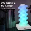 Креативный DIY регулируемый RGB-куб-ночник, USB-лампа для дома, спальни, игровой комнаты, с регулировкой яркости и сменой цвета, прикроватная лампа