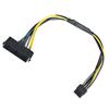 New 12" 24-Pin To 8-Pin 18AWG ATX Power Supply Adapter Cable for Dell Computers - New