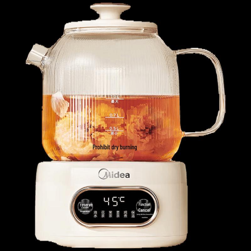 Midea 1L Multi-function Glass Health Pot