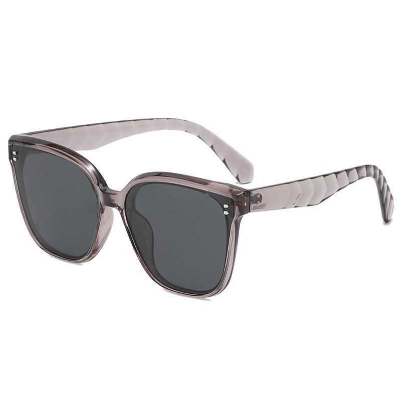 New TR polarized sunglasses fashionable square sunglasses personalized large frame glasses for men driving