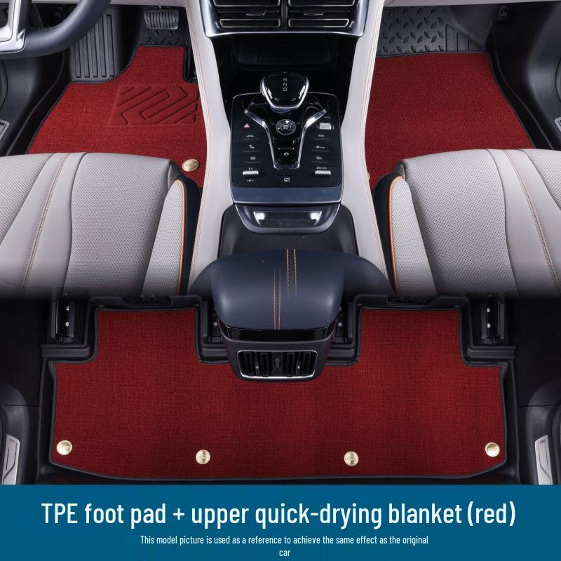 Автомобильные коврики Haval Xiaolong MAX: Нескользящие, Износостойкие, Легко моющиеся ТПЭ Коврики для ног