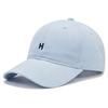 Xiao H Embroidered Baseball Cap Adjustable Large Head Outdoor Autumn Hat Unisex Soft Top Curved Brim Fashion