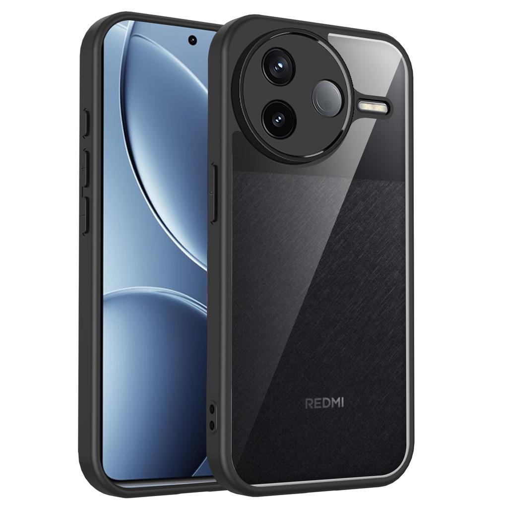 Для Xiaomi Poco F7 Pro 5G Чехол с воздушной подушкой Ударопрочный Силиконовый бампер Прозрачная Матовая задняя крышка Жесткий чехол для телефона для Poco F7Pro 2025