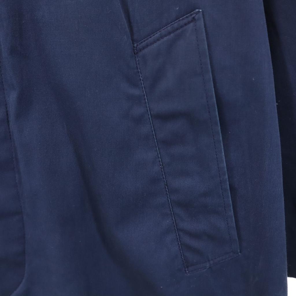 ВИНТАЖНОЕ ПАЛЬТО US ARMY 70-х DLA Всепогодное пальто с воротником из нержавеющей стали 36R Темно-синий Мужское Б/У