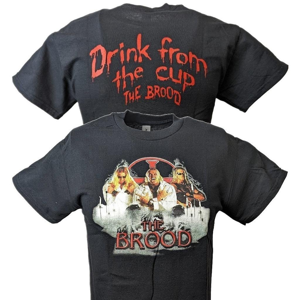 The Brood Edge Christian Drink from the Cup Black Tshirt