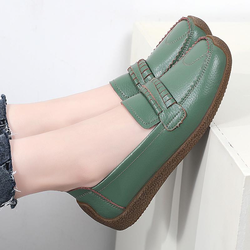 Женские красные мокасины повседневные фиолетовые мокасины гороховые туфли мягкие балетки черные туфли для вождения зеленые прогулочные туфли для мам больших размеров