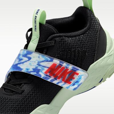 Nike Team Hustle D 12 Black Royal Volt Bright Crimson (PS)