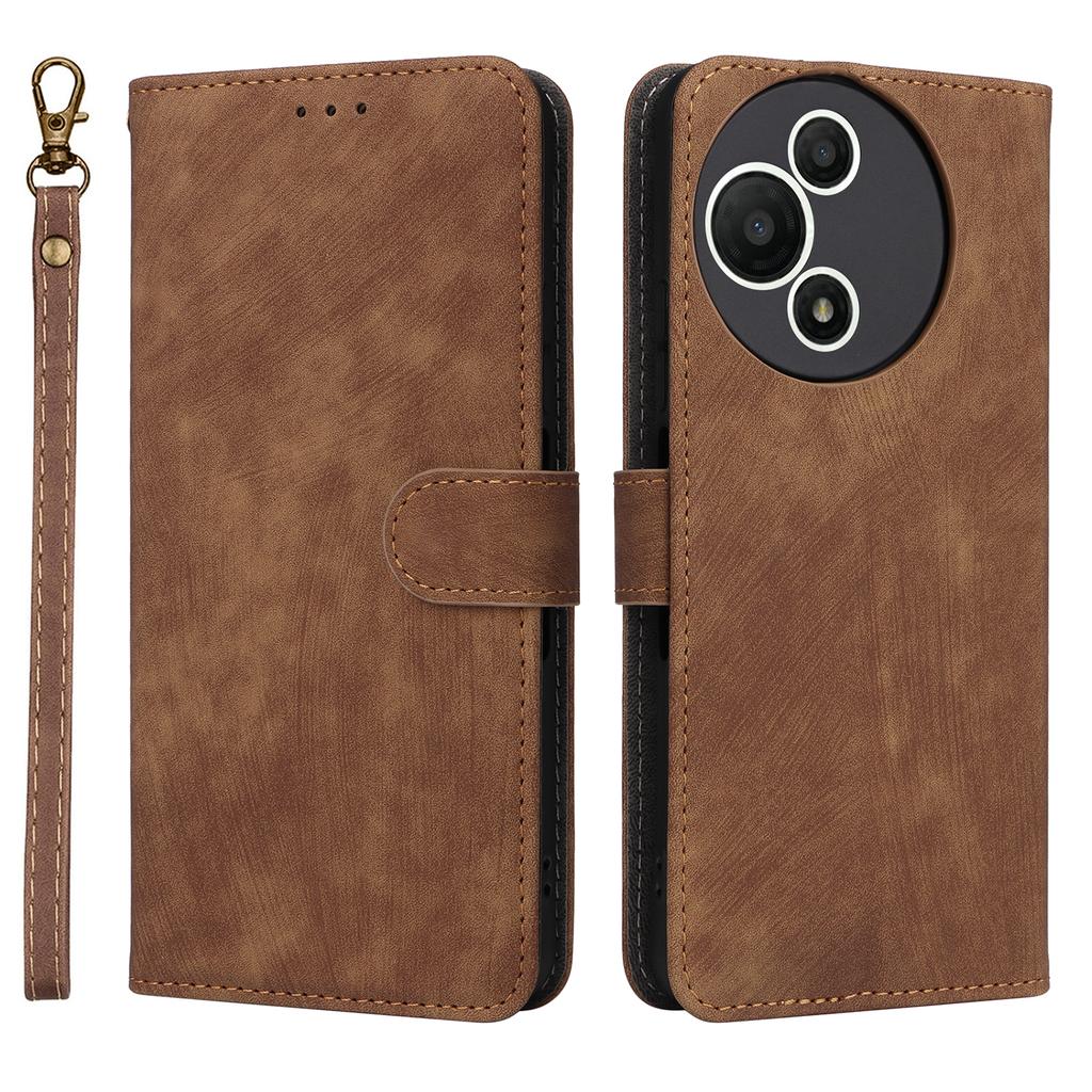 For TCL 60 SE NxtPaper 5G Case Wallet RFID Blocking PU Leather Phone Cover Stand with Strap