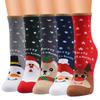 Christmas Socks Mid-tube Socks Cotton Cartoon Socks