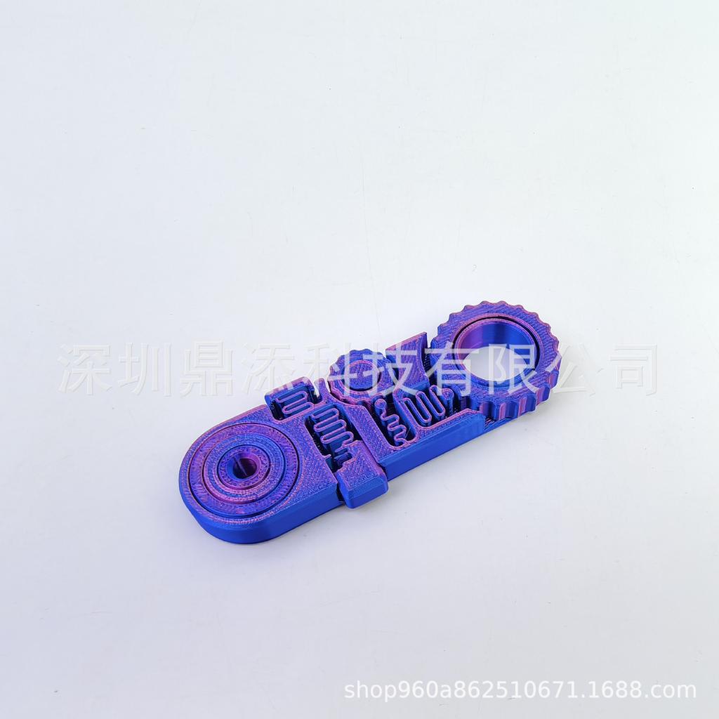 3D Новые Печатные Кольца-Игрушки для fidgeting 5-в-1 3D Печатный Шестеренчатый Шар Игрушка-Сенсорная Игрушка для Снятия Стресса Игрушки-Шестеренки для Осознанной Медитации Для Снятия Стресса