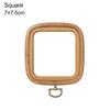 Octagon Wood Grain Needlecraft Stretch Tool Embroidery Hoop DIY Sewing Accessories