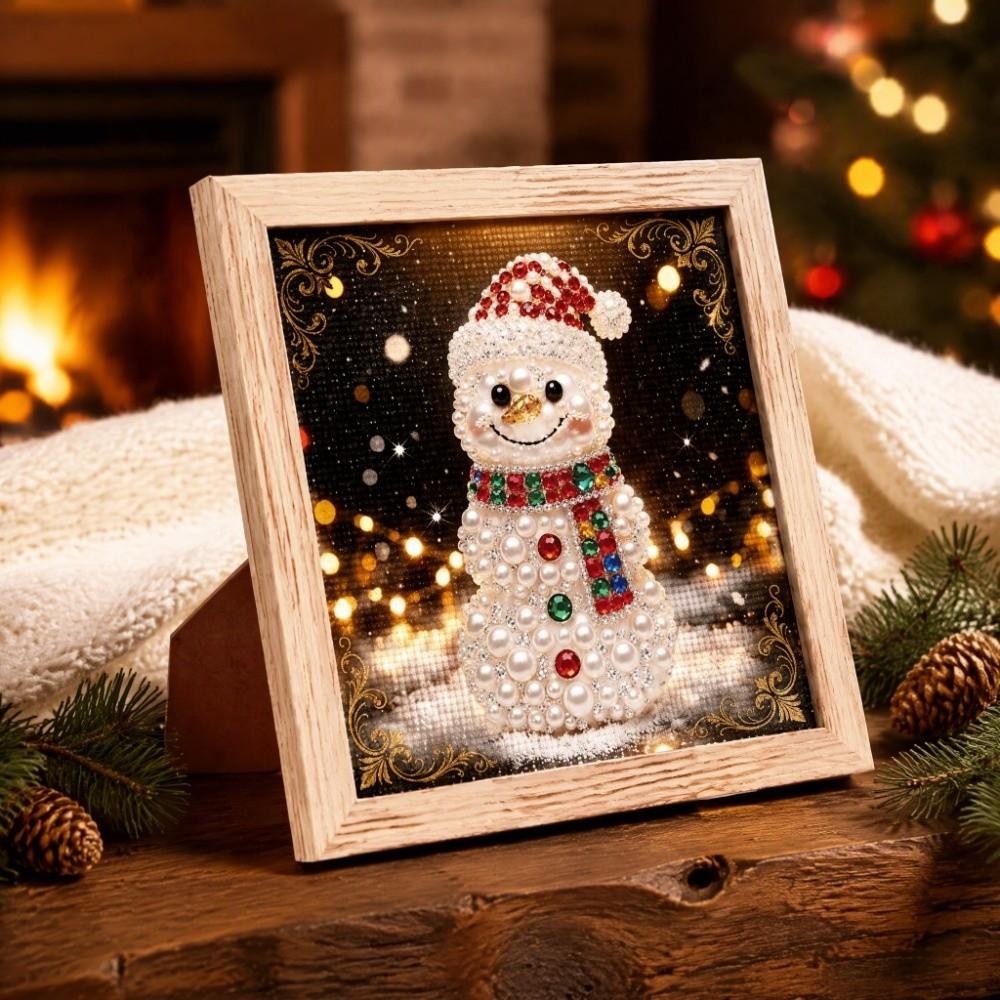 Delicate Christmas Painting Kit 2D Flat Christmas Ornament Porch Decoration