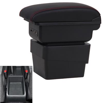 Подлокотник для Skoda Octavia Mk3 A7 2014-2017, автомобильный подлокотник, модернизированные детали, аксессуары для хранения USB