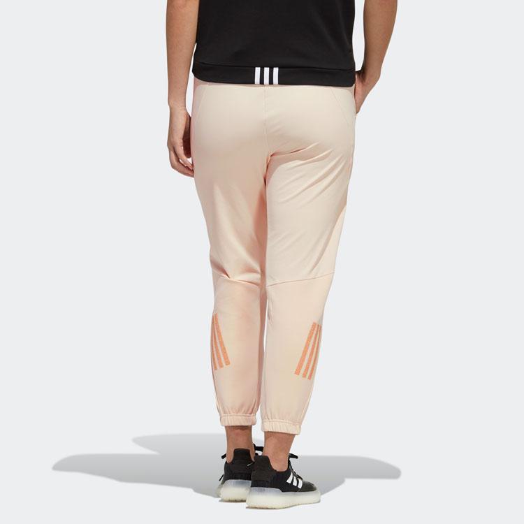 adidas Трикотажные брюки женские светло-розовые H55249