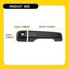 For -2025 Dodge Ram 1500 Crew Cab 4PCS Matte Black Door Handle Cover Caps OE