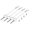 4× 316 Stainless Steel Quick Release Pins Boat Bimini Top Quick Release Pin 1/4