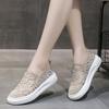 Fisherman Shoes Women's Spring Fashion Flat-bottomed Casual Lazy One-step Sponge Cake Shoes