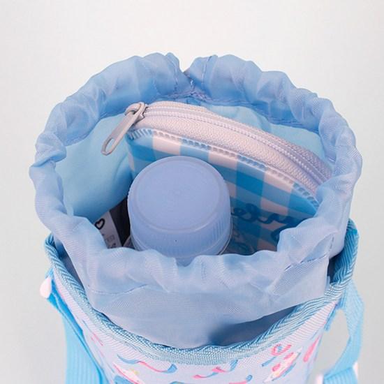 Sanrio Cinnamoroll Daily Water Bottle Pouch Water Bottle Pocket Cross Bag, Blue, 1 Piece, a Popular Character In Korea