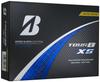 Bridgestone Golf Tour B XS Golf 2024 Жемчужный 1 Дюжина Мячей, Модель, Белый, (12 Шариков)